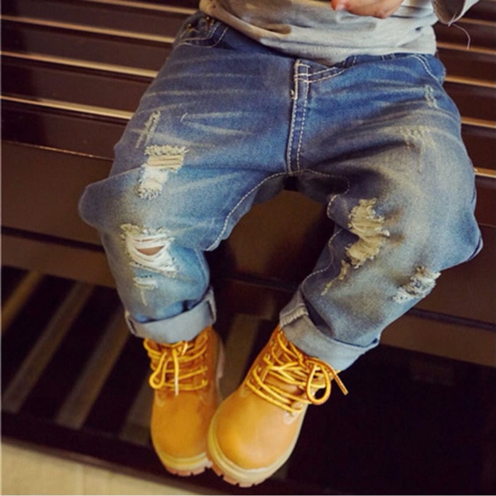 Distressed Toddler Boys Jeans